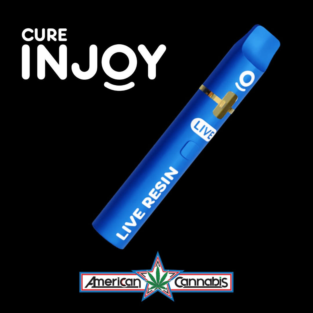 injoy disposable vape CURE INJOY: Passion Fruit 1g AIO (S) main image 0