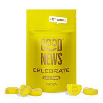 Good News | Celebrate Sour Lemon Gummies